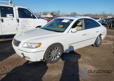 2009 Hyundai Azera Limited z USA, uszkodzony, nr VIN KMHFC46F09A374003